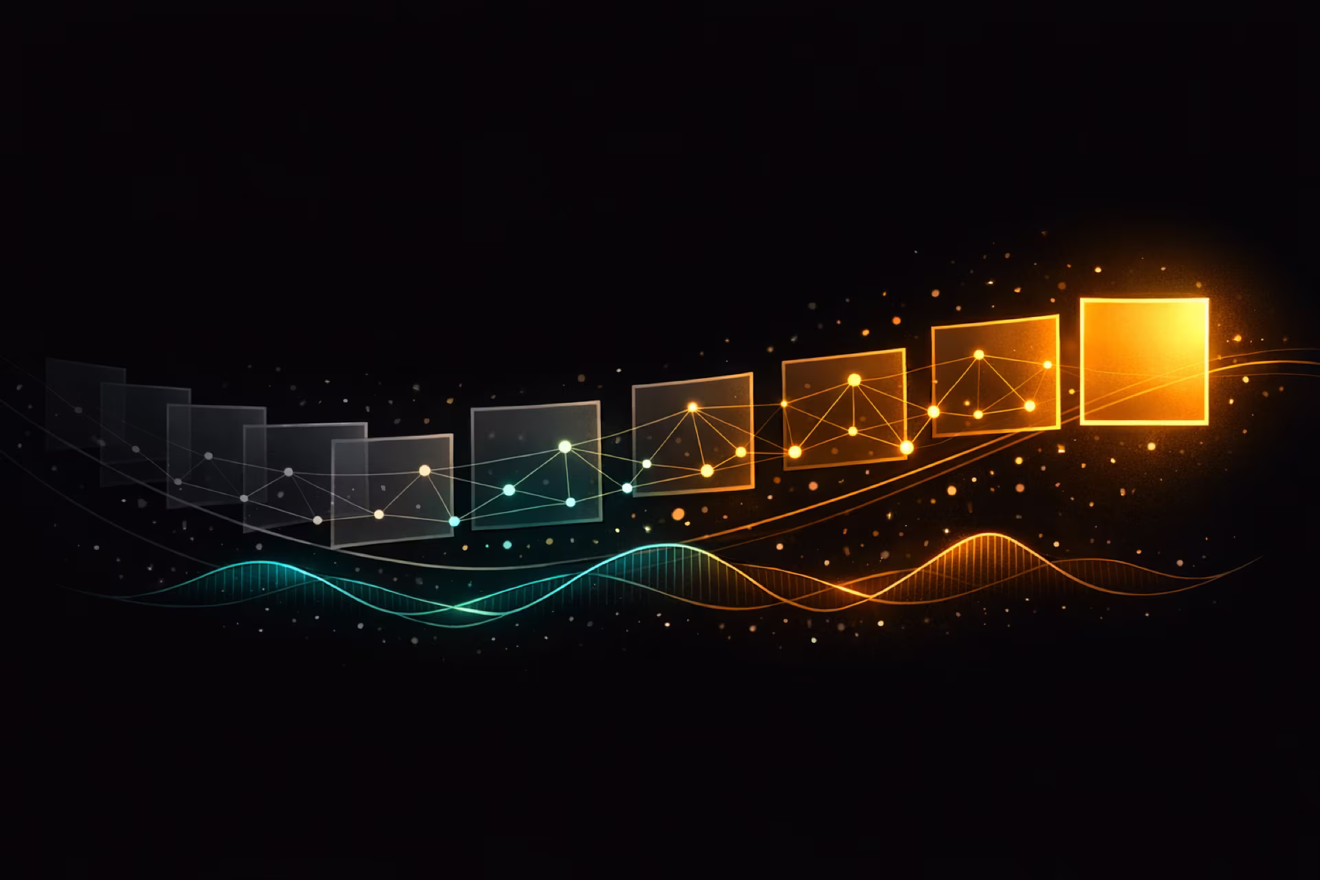 AI scoring pipeline visualization